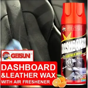 Getsun Super Shine Dashboard, Tyre, Leather and Ceiling Polish | Air Freshener