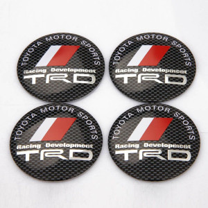 TRD Wheel Cap Sticker | 4 Pieces
