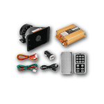 Wireless Remote Control 200W Emergency Siren