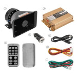 Wireless Remote Control 200W Emergency Siren