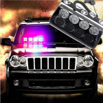 LED Flash Strobe Emergency Warning Light (Only for VIP) | RED BLUE