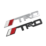 3D TRD Metal Logo Sticker | Toyota TRD emblem