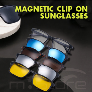 6 in 1 Magnetic Night Vision Sunglass