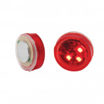 1 Pair Car Door Led Warning Light Red