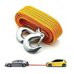 Car Florescence Towing Rope with Hook
