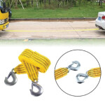 Car Florescence Towing Rope with Hook
