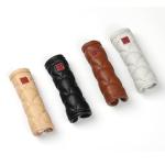 Car PU Leather Handbrake Cover | Black & Beige