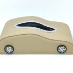 Car Shape Dashboard Tissue Box | Elegant Design | Black Beige Brown