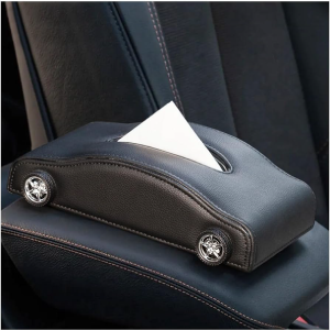 Car Shaped Tissue Box Black Color by m. Store