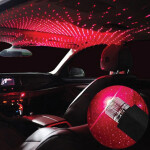 Car USB Type Ceiling Star Lamp