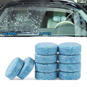 Car Windshield Cleaning Washer Tablet (10 Pis)