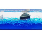 Cruise Ship Fluid Liquid Drift Bottle