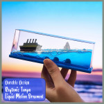 Cruise Ship Fluid Liquid Drift Bottle
