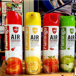 Flamingo Air Freshener | Lemon, Strawberry, Peach & Apple | 330 ml