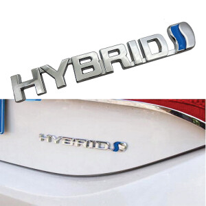 Hybrid Metal Emblem Sticker