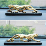 Jaguar Car Dashboard Decor