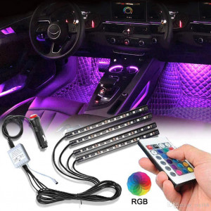 Car Under Seat Decoration Multi Color Lights