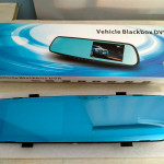 Rear View Mirror Dash Cam with Back Camera