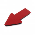 Red Arrow Shape Car Reflective Sticker