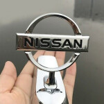 Stainless Still Nissan Car Bonnet Logo