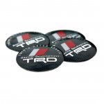 TRD Wheel Cap Sticker 4 Pieces
