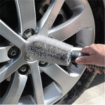 Wheel Rim Cleaning Brush | Grey
