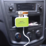 XUNNIU 2 Way Sockets 2 Car Cigarette Lighter Charger